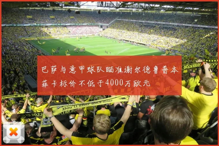 巴萨与意甲球队瞄准谢尔德鲁普本菲卡标价不低于4000万欧元